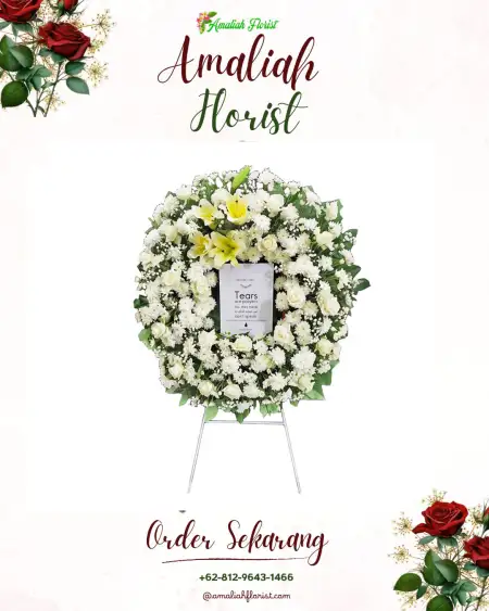 Krans Bunga Duka Simpangsari